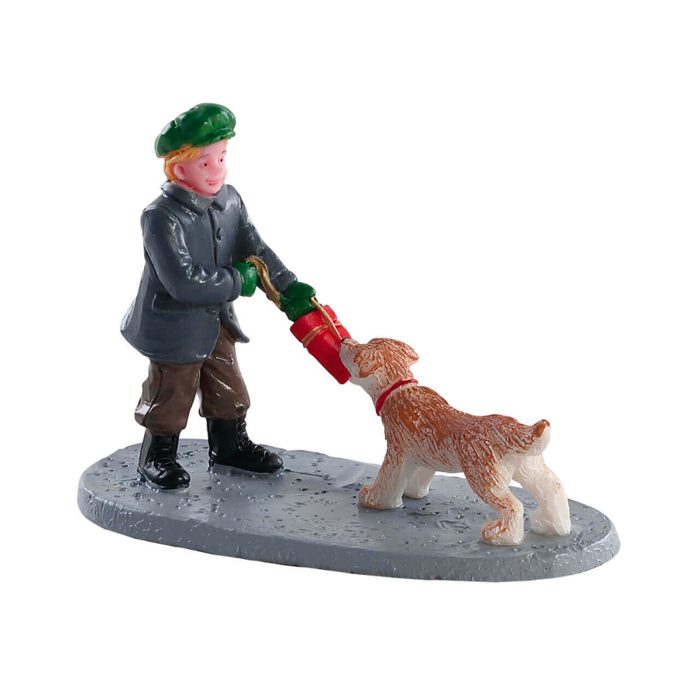 Lemax Village Collection Tug of War # 82608 - Will Combine Postage