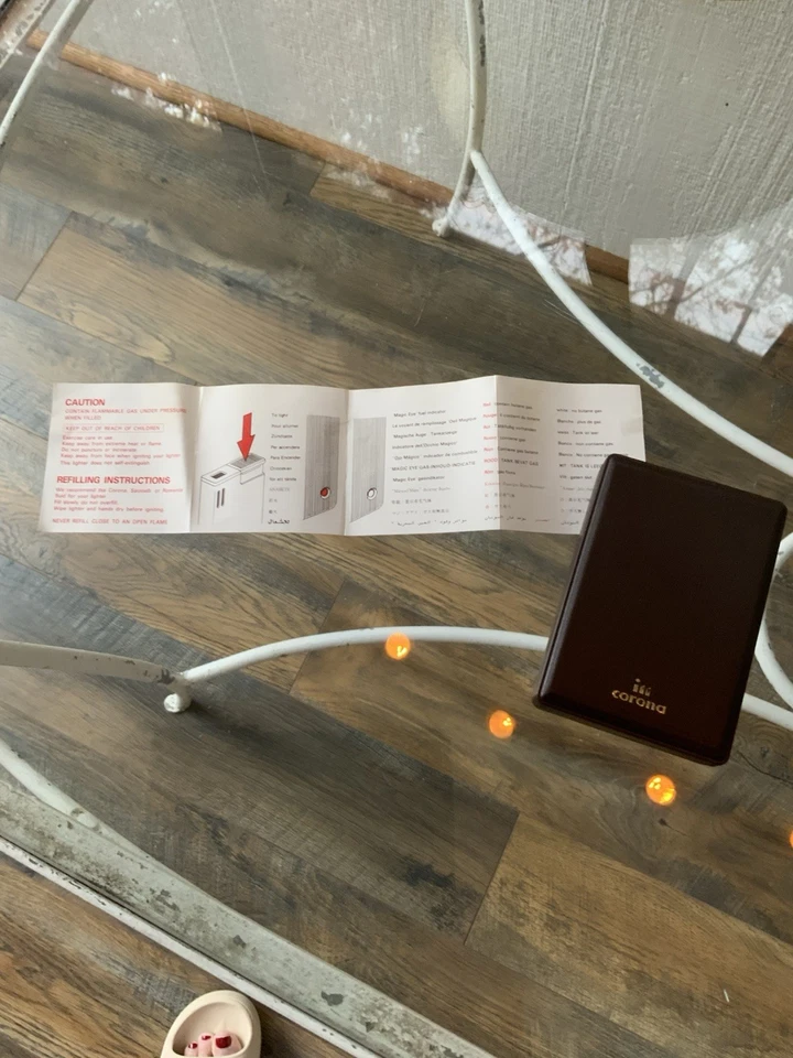 ¡Encendedor de ojos mágico vintage im corona!  Hallazgo clásico-raro años 70 Foto 4 de 4