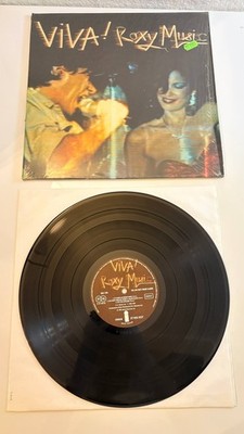 Roxy Music Viva! The Live Roxy Music Album LP Vinyl VG+/VG+ Germany 27 553 XOT