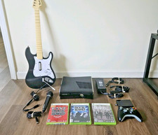 Xbox 360 Rock Band Guitar Console Bundle 3 Ga...