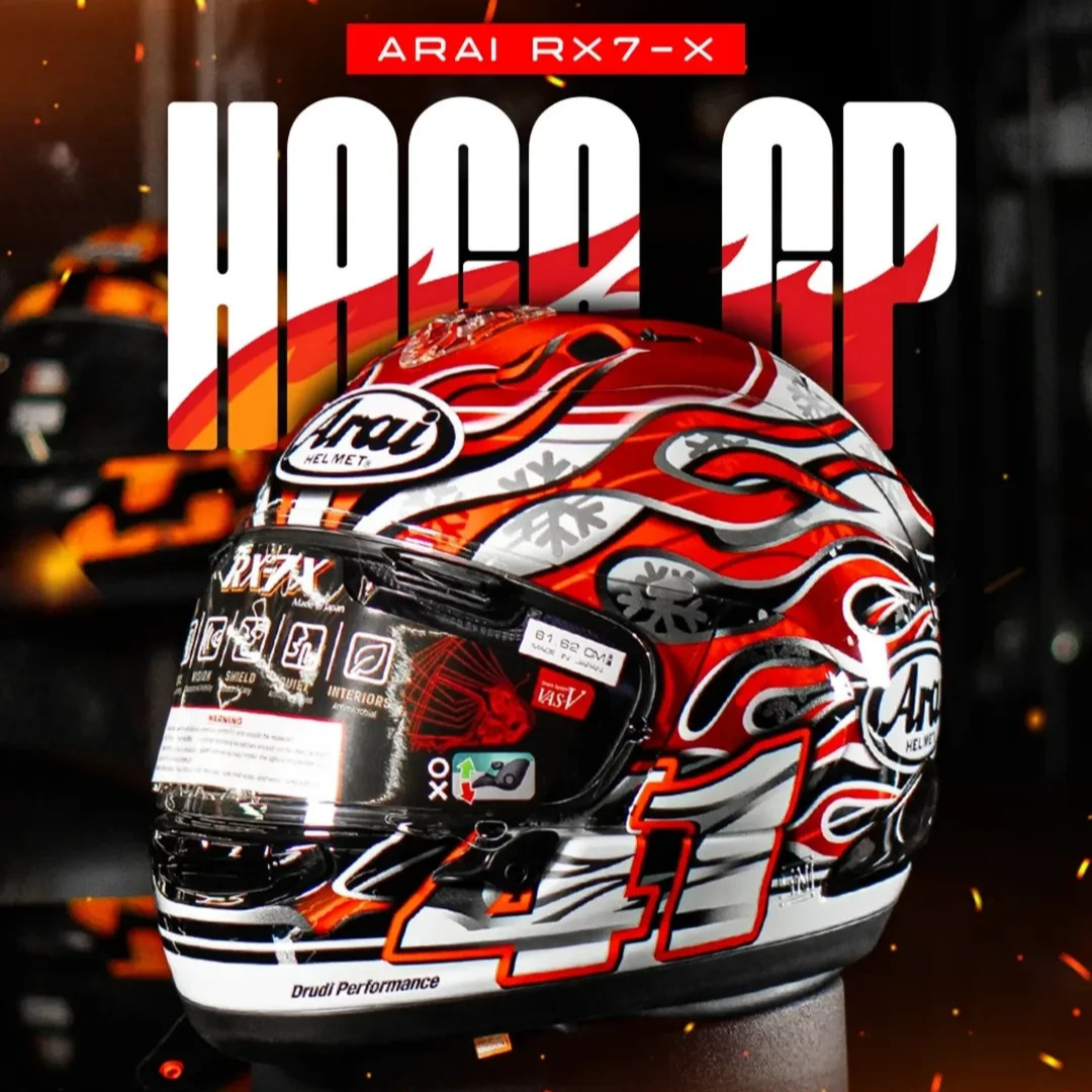 Arai Japan RX-7X Haga GP Limited Edition full face RX-7V EVO