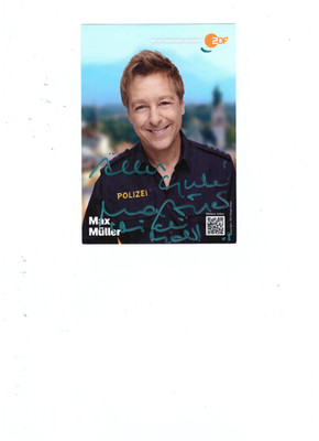 Max Müller....... ° DIE ROSENHEIM-COPS °( ORIGINAL SIGNIERT )