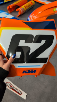 Plastics + Graphics KTM 2024 2025 2026 EXC EXC-F XC-W XCF-W Orange