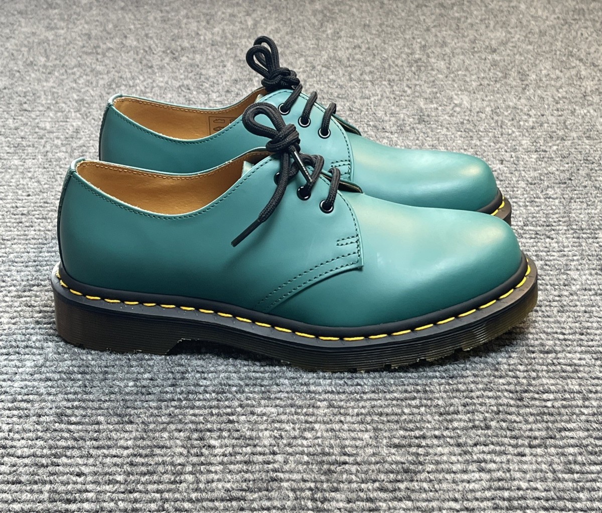Dr. Martens 1461 Smooth Teal Green Oxford Shoes Men Size 6  display picture 1