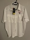 Texas Tech Red Raiders Baseball Under Armour S/S Button Up Shirt - Men's M - New