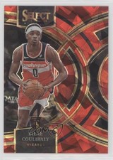 2023 Panini Select Premier Level Red Cracked Ice Prizm Bilal Coulibaly #131 8w5