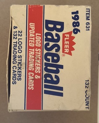 1986 Fleer Update Baseball Set