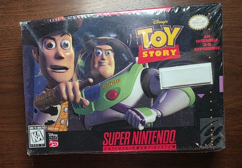 Sealed SNES Disney's Toy Story Video Game