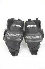 Bauer S25 Elite Intermediate Goalie Knee Guards (1121-6442)