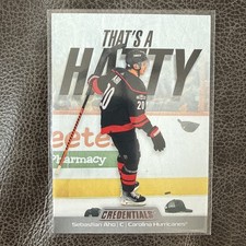 2024-25 Upper Deck Credentials That's A Hatty #TH-SA Sebastian Aho