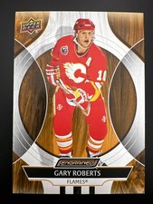Gary Roberts - 2024-25 UD Engrained Icons Hockey Calgary Flames #50