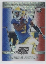 2016 Prizm Collegiate Draft Picks Red White & Blue Mojo 4/25 Jordan Payton 0f6