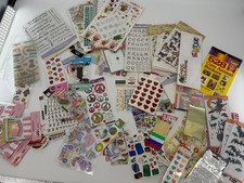 3 Lb Mixed Sticker Lot Scrapbooking Planner Alphabet Holiday Animals Crafts