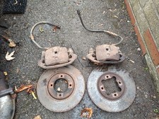 PINZAS DE FRENO DELANTERAS TOYOTA SUPRA MA61 Celica + discos + pastillas! mk2 OEM! RA61