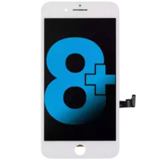 LCD Assembly With Steel Plate For iPhone 8 Plus Aftermarket White