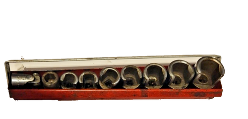 Cornwell EL218 (9 pc set) 3/8 Drive Weatherhead, Tie Rod,  Drag Link Socket