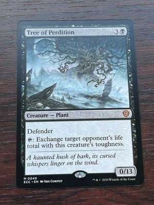 1x TREE OF PERDITION - Commander - MTG - Magic the Gathering
