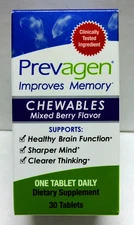 Prevagen Regular Strength 10mg Formulated for Your Brain & Vitamin D 30 Tabs NEW
