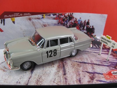 VITESSE Mercedes Benz  220SE #128 Schock Winner Rallye Monte Carlo 1960 Neu