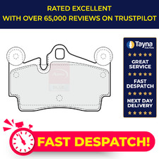 Brake Pads Set fits PORSCHE CAYENNE 9PA 3.6 Rear 07 to 10 M55.01 95535293900 New
