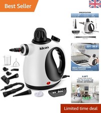10-in-1 Handheld Steam Cleaner with 10 Accessories for Ultimate Home Cleaning