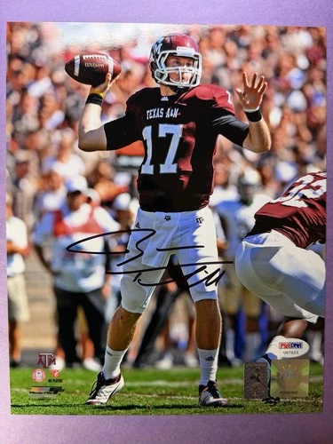Ryan Tannehill - Autographed 8x10 Photo PSA/DNA and Player COA - Texas A&M