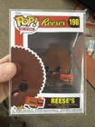 Funko Pop! Reeses Peanut Butter Cup Hersheys Chocolate #198 Ad Icons w/protector