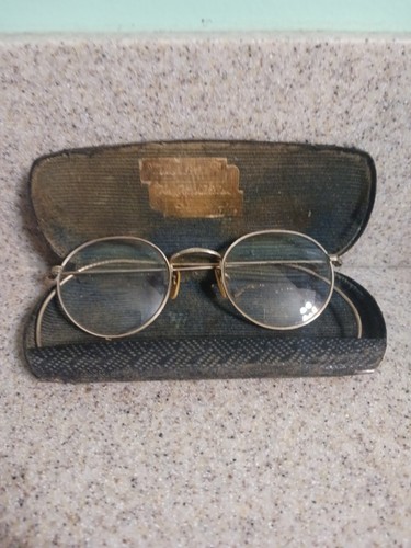 Antique Wire Rim Glasses