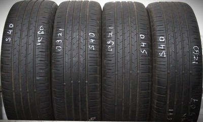4x Sommerreifen Continental EcoContact 6 215/60 R16 95V 5,0mm DOT21 S40