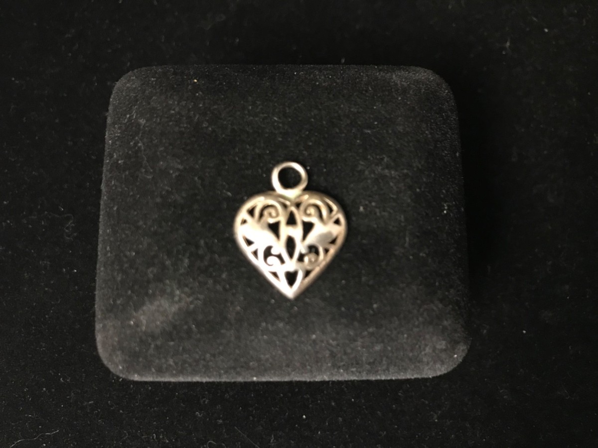 ROMA 925 Tiny Heart Charm Sterling Silver .7g