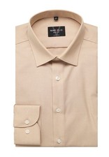 Marvelis men's business shirt long sleeve body fit, check, New Kent