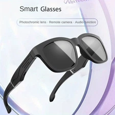  Smart Glasses, Audio Wireless Bluetooth Glasses UV400 Sunglasses for Men