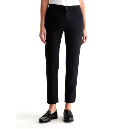 AG CADEN JEANS Adriano Goldschemid Tailored Trouser Ankle Black 25 NWT SO SOFT