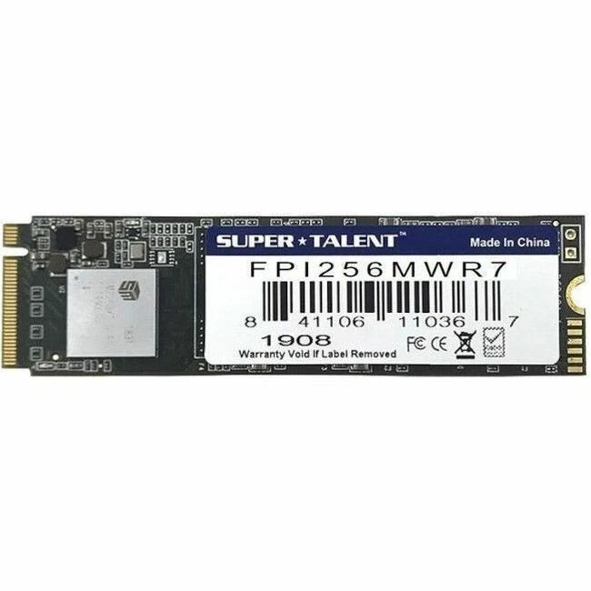 Super Talent EX 256 GB Solid State Drive - M.2 2280 Internal - PCI Express NVMe - Image 2 of 2
