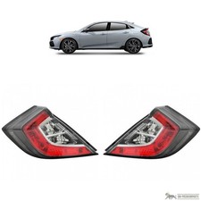 Depo/TYC Heckleuchten SET passt für Honda Civic X Schrägheck (FC) ab 2017