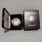 1986 S Mint American Silver Eagle First Year 1 Oz .999 Silver BU
