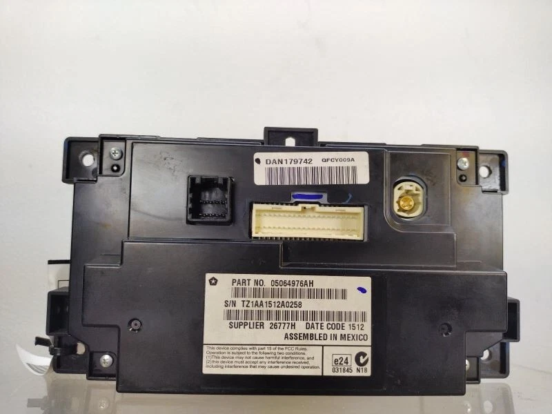 Equipo de audio receptor de radio Rha compatible con 11-12 JOURNEY 1503236 Foto 2 de 4