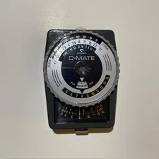 Vintage 1970's Gossen C-mate Light Meter - Works!