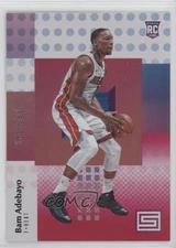 2017-18 Panini Status Rookies Red /299 Bam Adebayo #132 Rookie RC