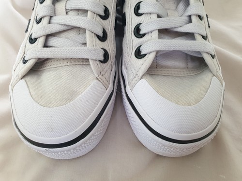 Adidas Nizza Platform Trainers Light Grey, Black Stripe UK Size 5 (EU 38) - Picture 7 of 13