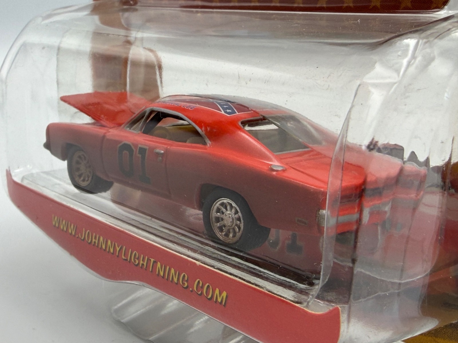Johnny Lightning Dukes of Hazzard R5 Dirty General Lee Dodge Charger, 1:64, NIB thumbnail 4
