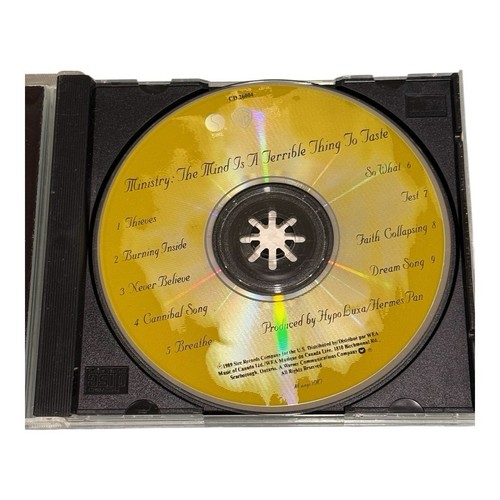 Ministry The Mind Is A Terrible Thing To Taste CD - Picture 8 of 11