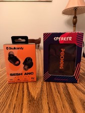 Skullcandy Sesh ANC Active Earbuds with Free New Bluetooth Speaker