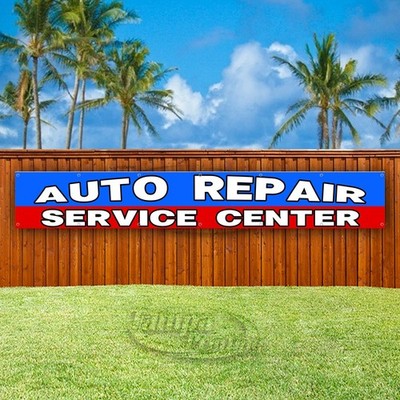 AUTO REPAIR SERVICE CENTER Advertising Car Vinyl Banner Flag Sign USA XL02061