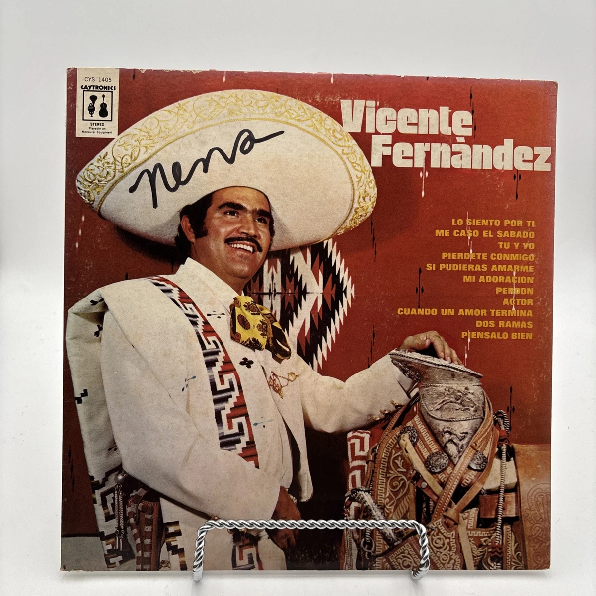 Vicente Fernandez Caytronics Records CYS 1405 VG+/VG | eBay