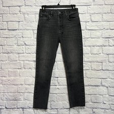 Ksubi High Rise Skinny Jeans SIZE 28 Black Ra...