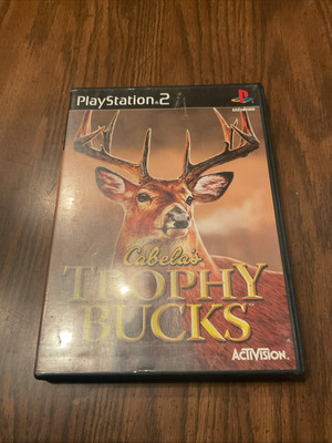 Cabela's Trophy Bucks (PS2 Sony Playstation 2) Deer Hunting Sports Game (Tested)
