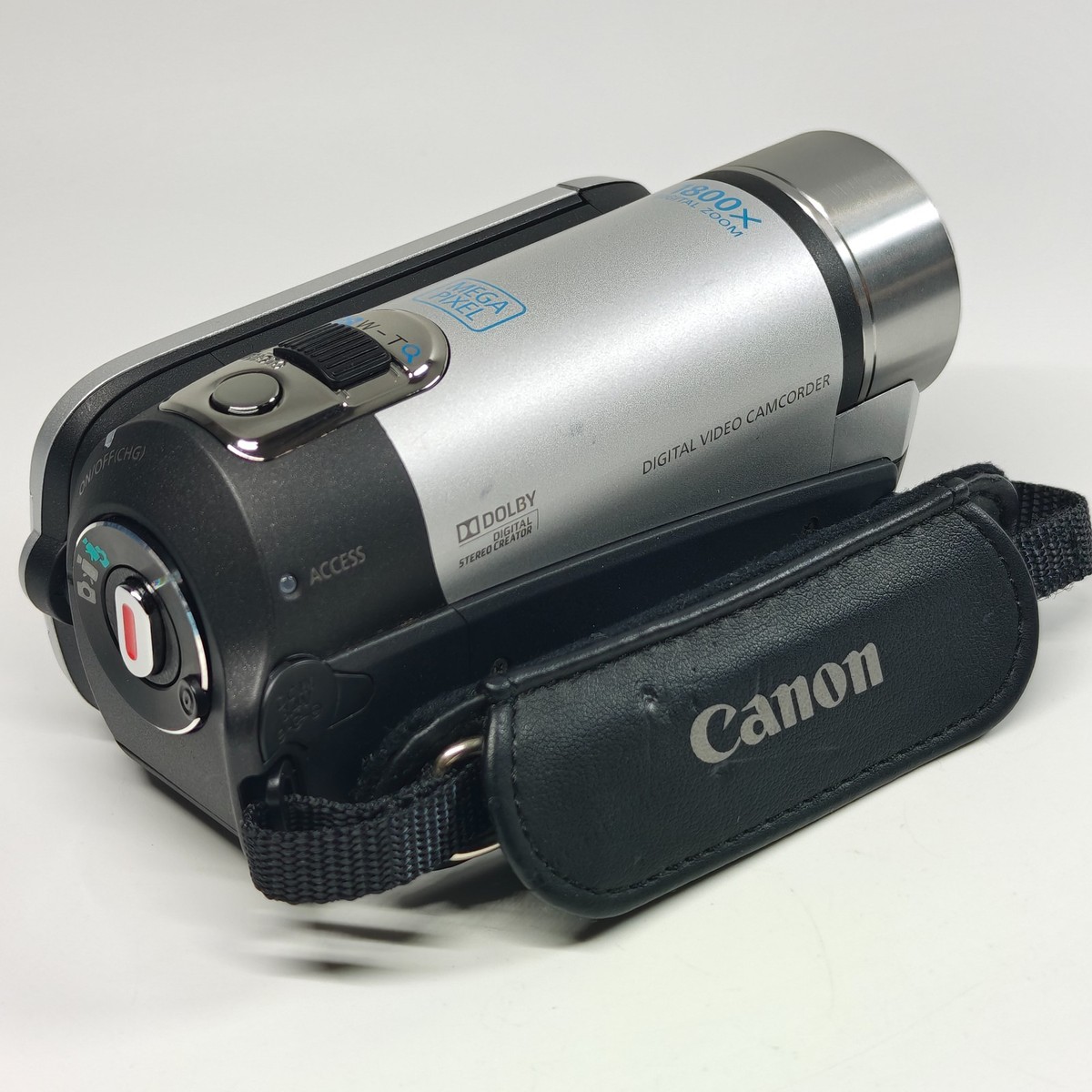 Canon LEGRIA FS19 Camcorder Silver 45x Zoom 8GB Memory Video