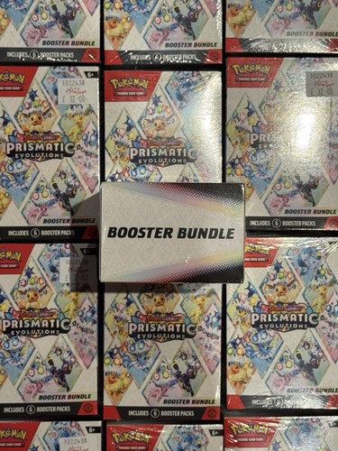 Pokemon TCG Prismatic Evolutions Booster Bundle New Sealed x23 - Picture 4 of 4