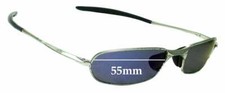 SFx Replacement Sunglass Lenses Fits Bolle Heatseeker - 55mm Wide